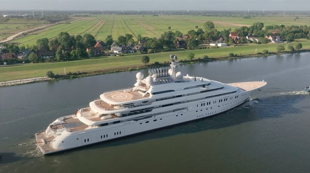 OPERA: Lurssen's Superyacht Embarks on Sea Trials