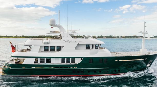 $3.5M Price Drop on 41m Newcastle Marine Explorer Yacht Zexplorer 