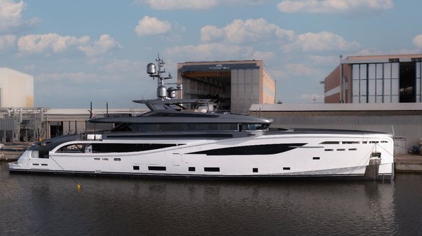 Rossinavi launches 50m superyacht BEL1