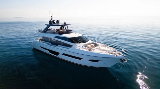 24m Ferretti 780 Motor Yacht Dogu Listed for Sale 