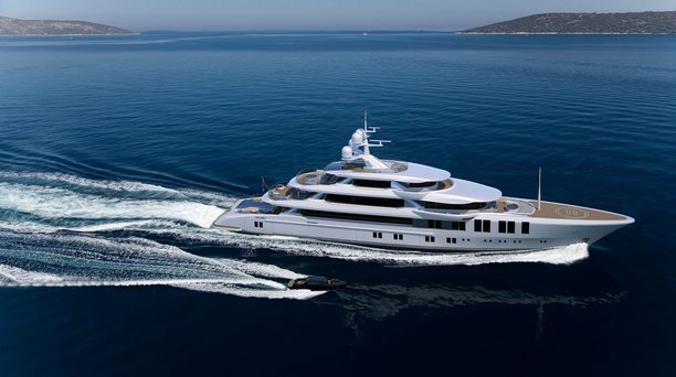 Turquoise Yachts launches “classical elegance” of 74m superyacht ROE