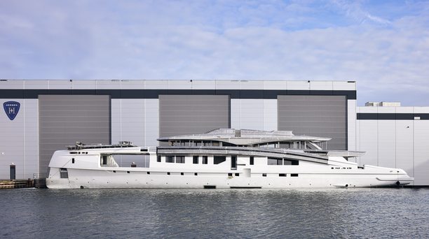 Heesen’s 67m Project Sparta moves to next stage of construction