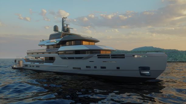 Ares Yachts Unveils New Renderings of 54m Explorer Yacht Atlas 