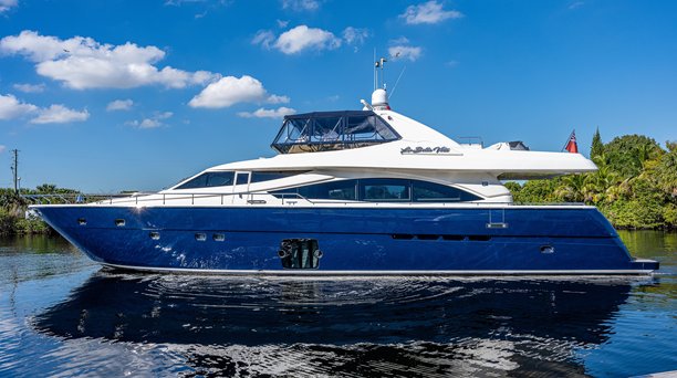 26m Ferretti Yachts 830 Motor Yacht La Bella Vita Receives $230K Price Reduction