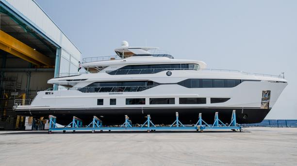 Ninth 37m Majesty 120 Superyacht Yoto Successfully Launched in the UAE