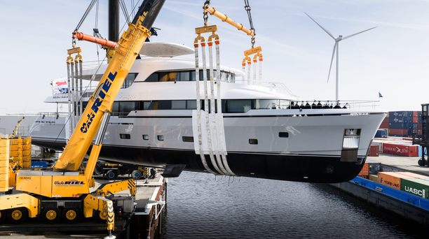 Eighth Moonen 122 Martinique Motor Yacht Launched and Christened Lollipop