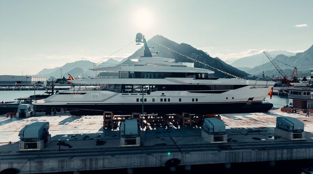 Second 52m Bilgin 170 superyacht launched in Antalya