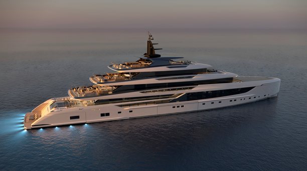 New Renderings Released for Sanlorenzo 74Steel Superyacht Silver Fox