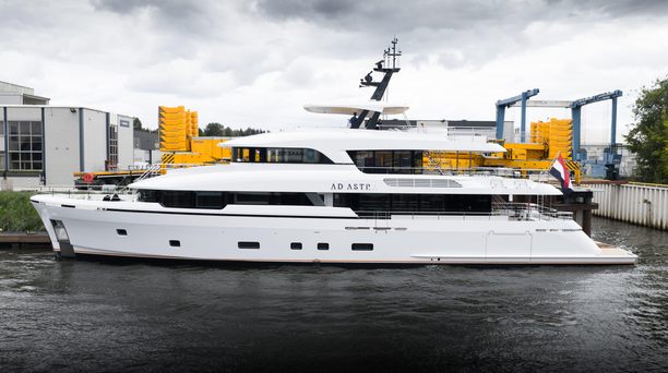 Moonen Yachts Launches 37m Ad Astra, the Seventh 122 Martinique Superyacht