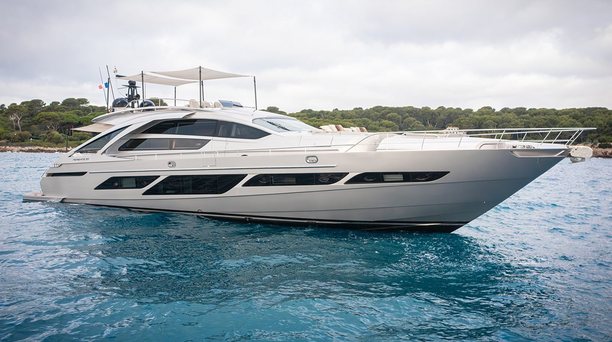 €750K Price Reduction on 28m Pershing 9X Motor Yacht Magic of Ayr