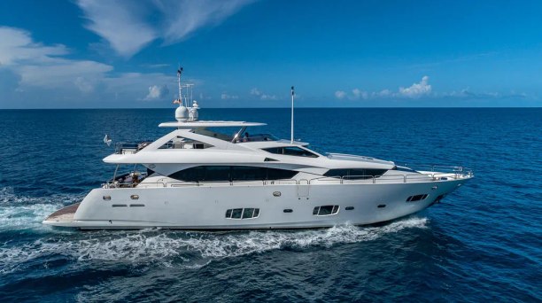 30m Sunseeker Motor Yacht Emrys Listed for Sale