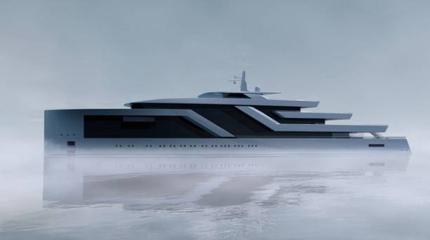 Isaac Burrough's 100m concept pushes boundaries of yacht design