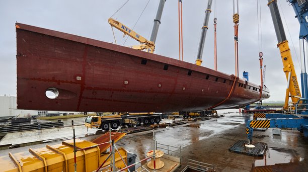 Heesen’s 67m Fast Displacement build progresses