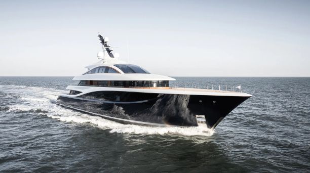 80m Feadship 714 Hybrid Superyacht Faith Delivered
