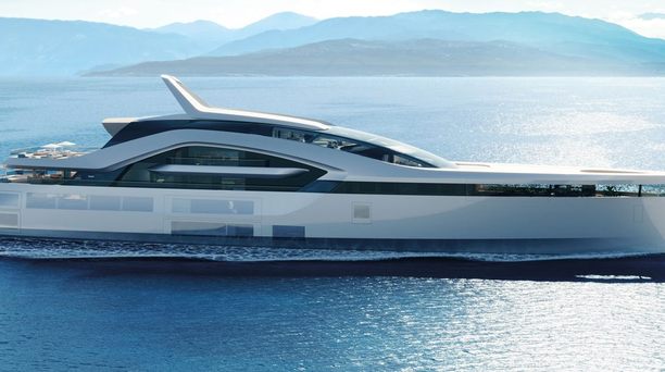 115m Feadship Hive Superyacht Concept for Sale