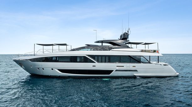 33m Riva 110’ Dolcevita Superyacht Riva Royale Listed for Sale