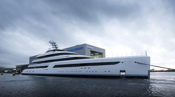 Feadship’s 88m superyacht ‘Project 816’ hits the water