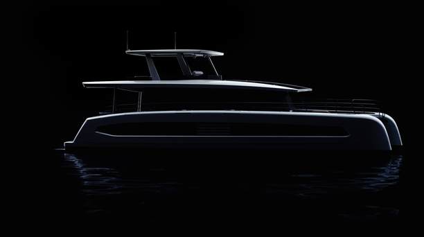 WATCH: First Solar-Electric Pioneer PY60 Catamaran Nears Launch Ahead of Cannes Debut