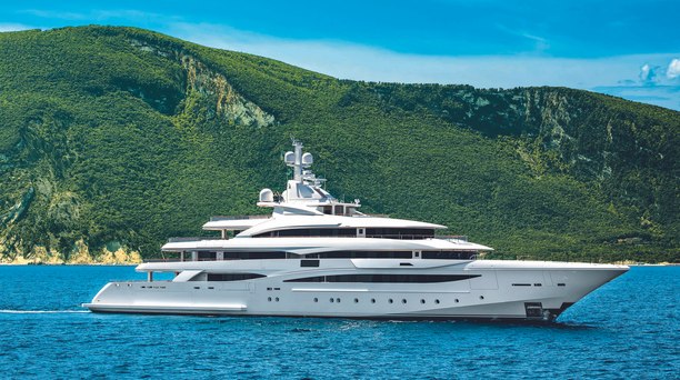 CRN's spacious 79 metre M/Y MIMTEE on display at Monaco Yacht Show