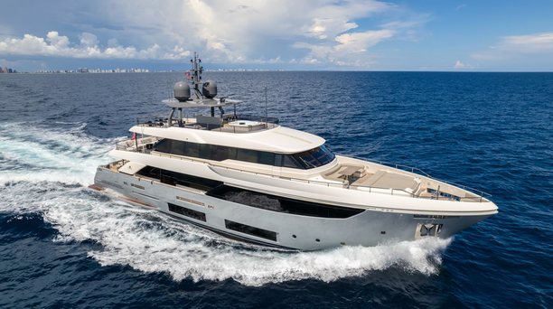 33m Custom Line Superyacht Fifi Listed for Sale