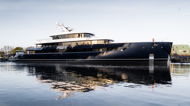 76m Feadship  Superyacht One Begins Sea Trials