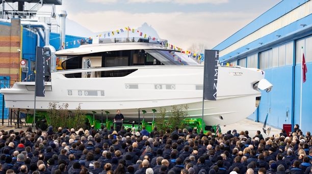 First Azimut Seadeck 9 Launched and Becomes Largest Yacht Ever Built in Avigliana