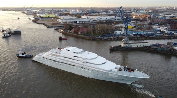 Project OPERA: Exclusive Photos of 146m Lurssen Megayacht