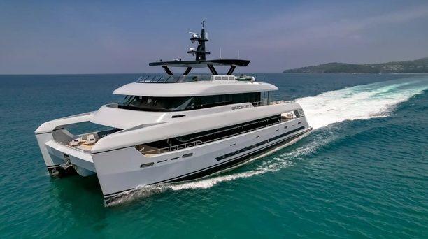 $2.5M Price Drop on 36m ‘White Lotus’ SilverYachts Catamaran SpaceCat