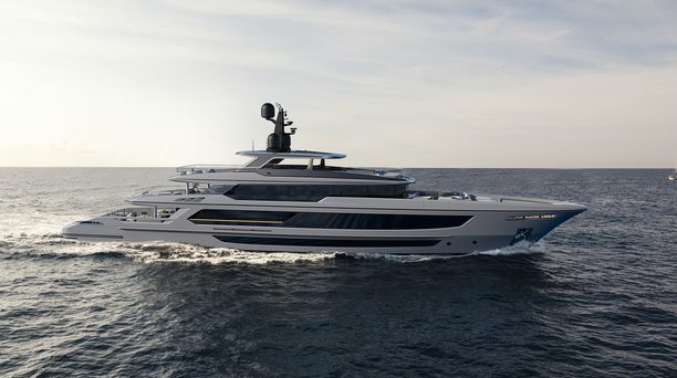 Seventh Baglietto T52 Superyacht Moneikos on Sea Trials