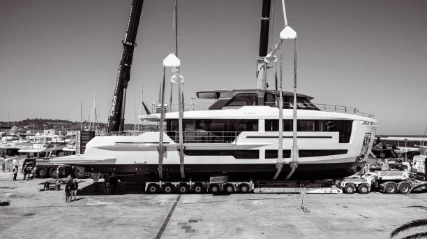 Alpha Custom Yachts' first 30m Squalo 100