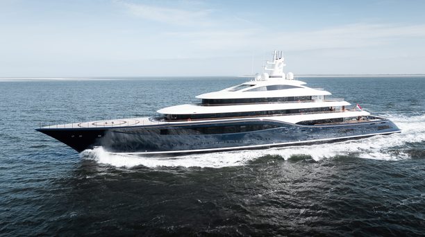 101m Feadship Superyacht Destiny (Project 1014) Enters Sea Trials 