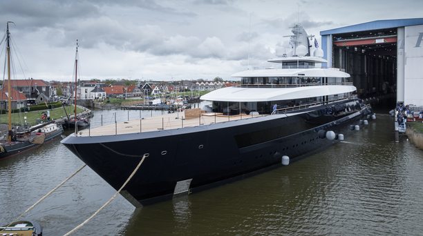 92m Feadship DRIZZLE delivered