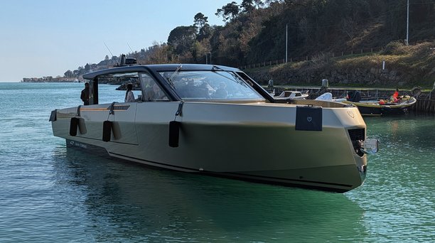 First Forte 47 Gran Turismo Launched as “Mini Superyacht” in Ameglia