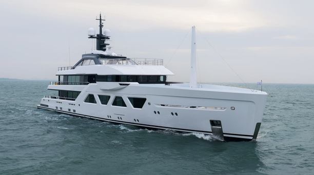 Ninth Amels 60 Motor Yacht Begins Sea Trials in North Sea