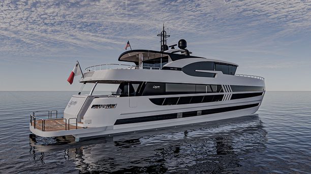 WATCH: 5 Things to Know About the First Lazzara UHV100 Yacht in Build and for Sale