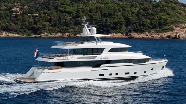 Seventh 37m Moonen 122 Martinique Motor Yacht Sold