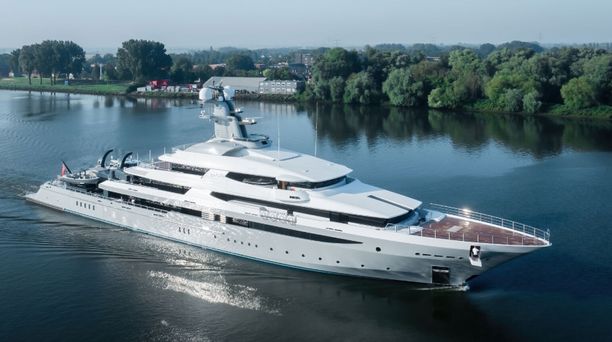 93m Oceanco Superyacht Draak Delivered Following Extensive Rebuild 