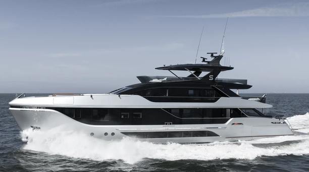 40m Van der Valk Custom Superyacht Shine Delivered