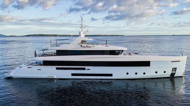 48m Custom Admiral Superyacht Althea Receives €2M Price Reduction