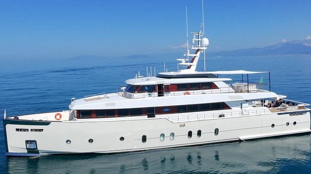 First 34m Codecasa Classic 110 Superyacht Pleiades Delivered
