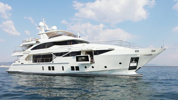 $905K Price Drop on 38m Benetti Fast 125 Superyacht Inspiration