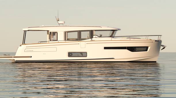 Introducing the Nimbus 495 Coupé Designed for Year-Round Use