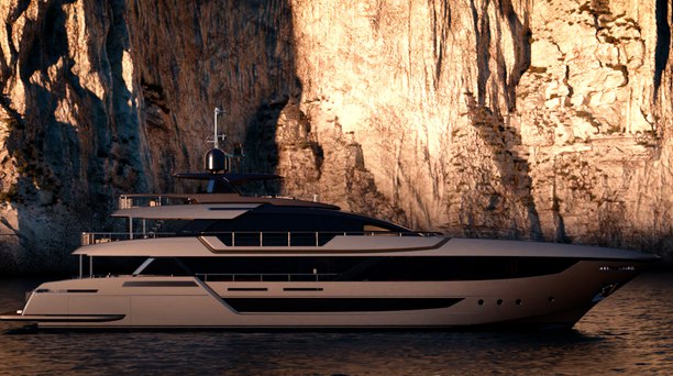 Riva unveils details of new 39.6m 130 Bellissima