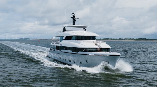 Eighth Moonen 122 Martinique Superyacht Lollipop Completes North Sea Sea Trials 