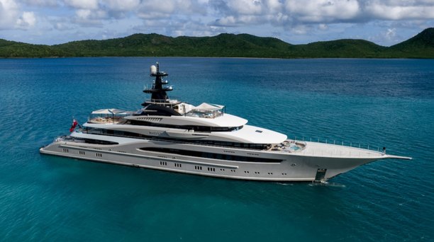 Iconic 95m Lürssen Custom Superyacht Whisper Listed for Sale 