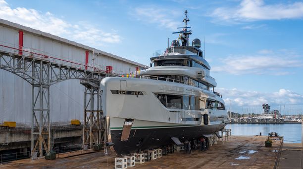 45m Tankoa TX450 Superyacht Launched With Full-Hybrid Propulsion