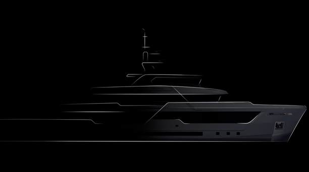 New 48m Columbus Crossover Explorer Yacht Under Construction in Savona