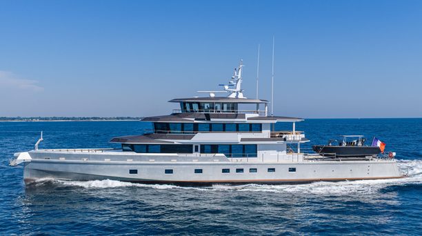 JFA Yachts Delivers Largest-Ever Hybrid 50m Explorer Yacht Canoa
