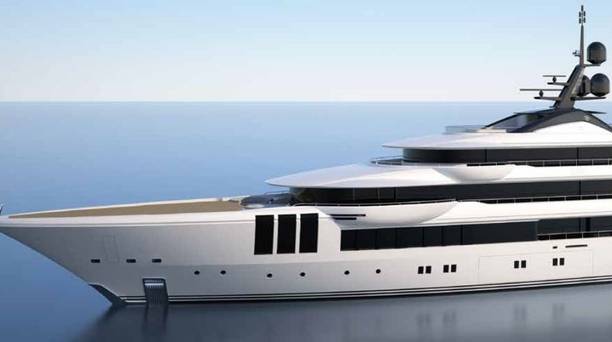 Turquoise Yachts Completes Hull for 80m Superyacht Project BRAVO