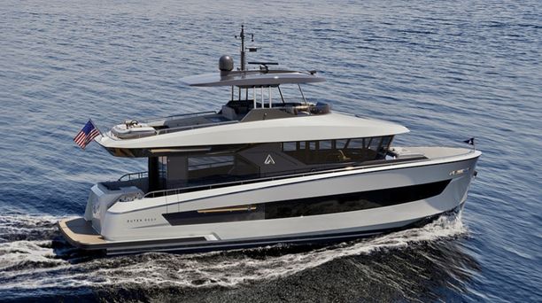 17m Outer Reef 540 Adventure Motor Yacht Reaches Major Construction Milestone